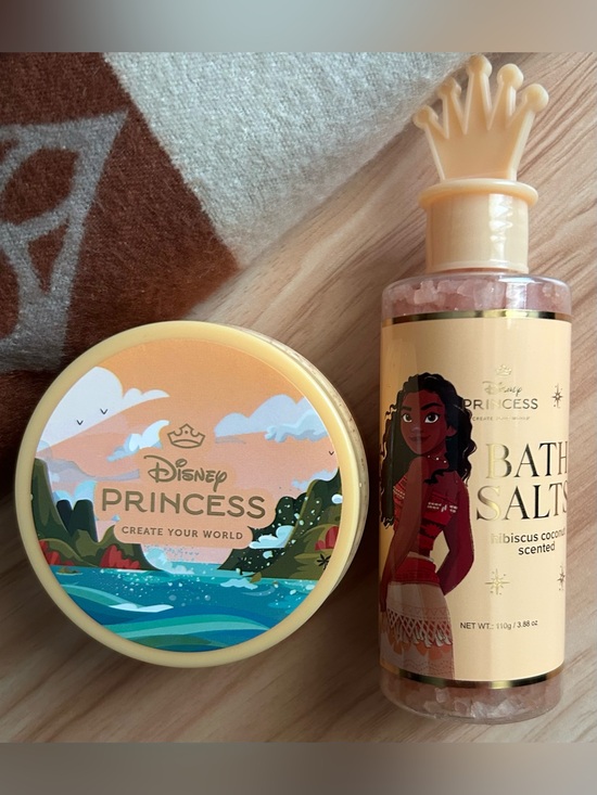 Disney Other - 💛 NEW 💛 Moana Bath Salt & Body Scrub Hibiscus Coconut Set 💛